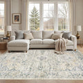 cotiled 5x7 Area Rug Machine Washable Vintage Carpet by COTILED
