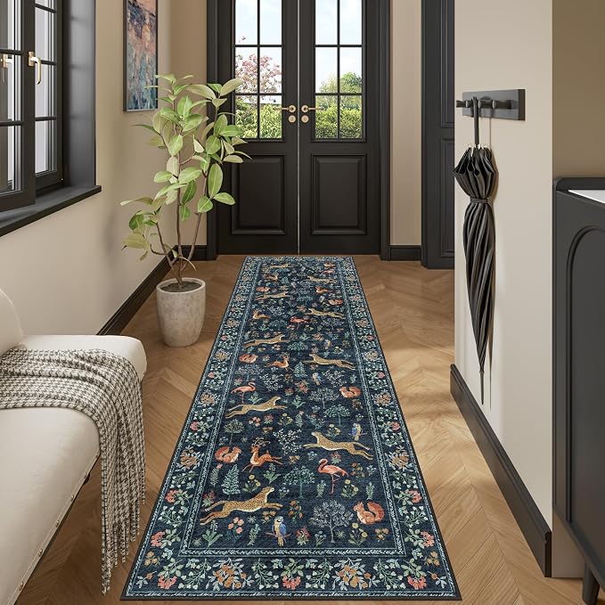 DUKINO 2x6 Rug for Hallway, Washable Kitchen Runner Rug - Image 6