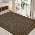 BEQHAUSE Indoor Door Mat 32" x 48", Dirt Trapper Door Mats Non-Slip Entryway by BEQHAUSE