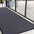 Commercial Door Mat 3'x10' Grey, Heavy Duty Industrial Floor Mat by Unknown