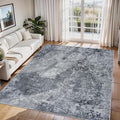 6x9 Area Rugs for Living Room Rug Washable: Abstract Rug for Dining Room by Aelenmu