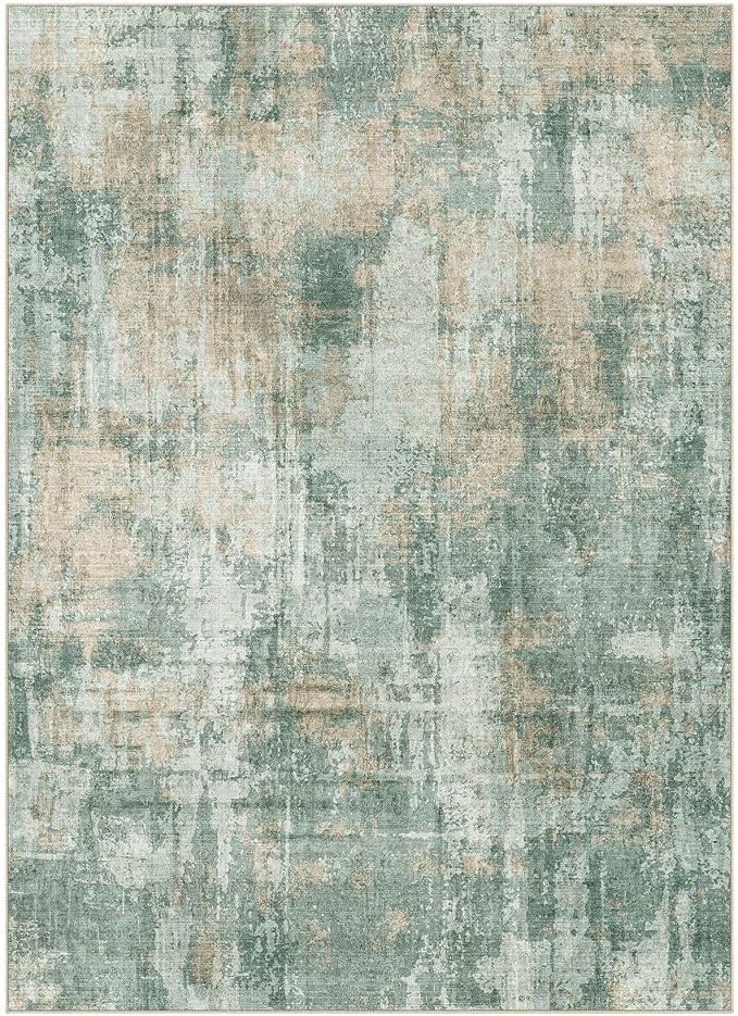 DMOYEST 9x12 Area Rug for Living Room, Washable & Non Slip Large Indoor Carpet - Image 5