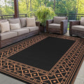 GENIMO Outdoor Rug Waterproof for Patio Decor, Outside Area Mat for Rv by GENIMO