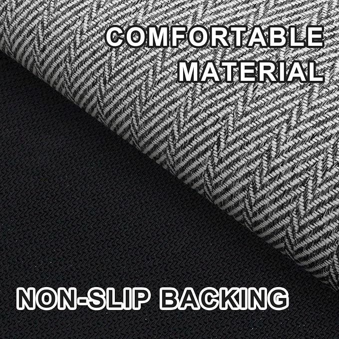 Ultra Thin Door Mat Indoor Entrance 24"x36", Low-Profile Indoor Door Mat - Image 3