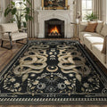 DCX Washable 4x6 Snake Rug, Soft Low Pile Carpet, Kid & Pet Friendly by DCXWashableRug
