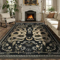 DCX Washable 5x7 Snake Rug, Soft Low Pile Carpet, Kid & Pet Friendly by DCXWashableRug