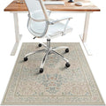 36"x60" Office Chair Mat for Hardwood Tile Floor, Under Desk Carpet Protector by BESBLEE