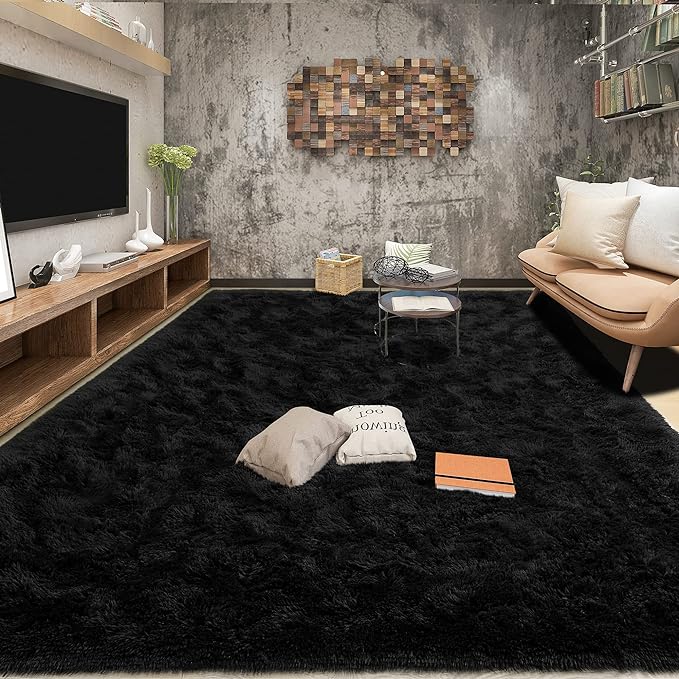 Tepook Super Soft Fluffy Rug for Bedroom, Modern Shaggy Fuzzy Kids Rugs for - Image 4
