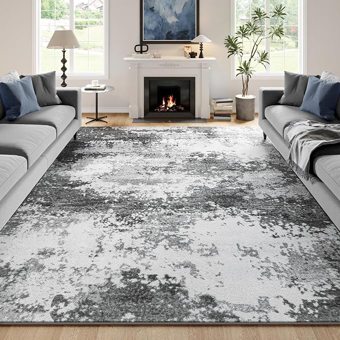 Washable Rug 9x12 Area Rugs for Living Room Bedroom Carpet, Dining Room Table - Image 9