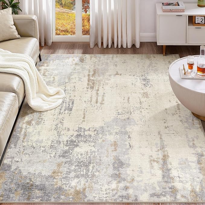 UERMEI 10x14 Washable Area Rug by UERMEI