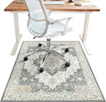36"x60" Office Chair Mat for Hardwood Tile Floor, Under Desk Carpet Protector by BESBLEE