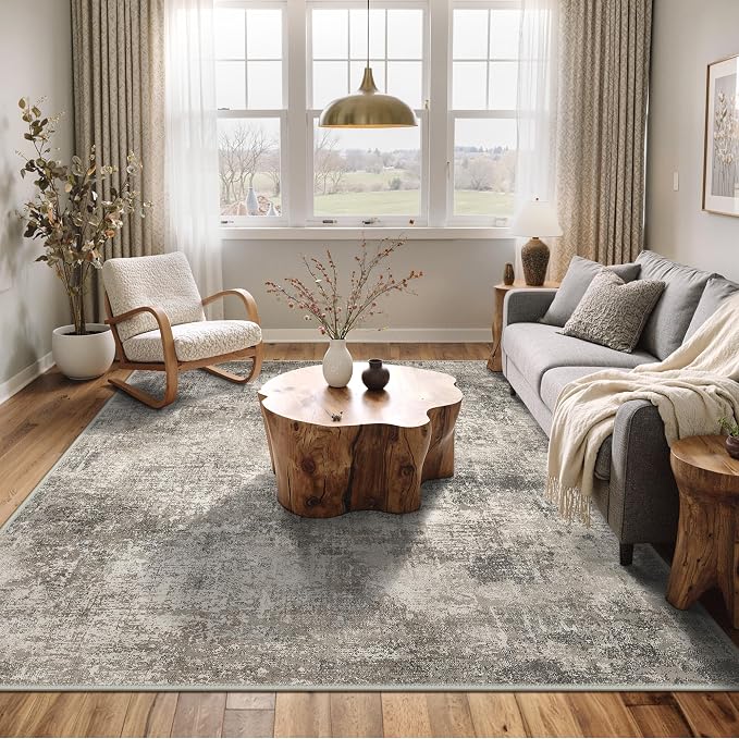 BEIMO Area Rugs 6x9 for Living Room Bedroom, Modern Abstract Machine Washable - Image 3