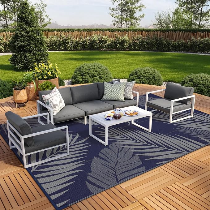 GENIMO Outdoor Rug 10' x 14' Waterproof - Image 4