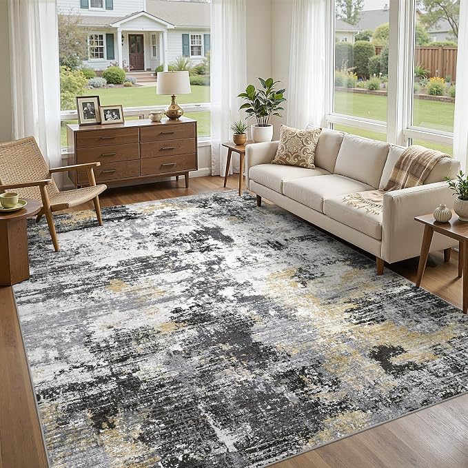 UERMEI 9x12 Area Rug for Living Room - Image 6