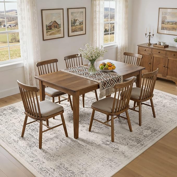 UERMEI 6x9 Area Rug Living Room Rugs - Image 4