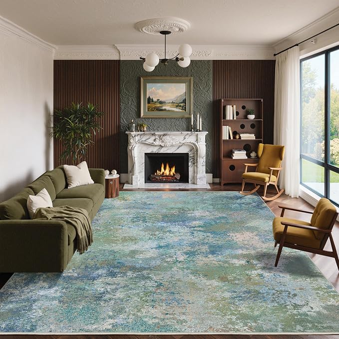 BEIMO Area Rugs 8x10 for Living Room Bedroom, Modern Abstract Machine Washable - Image 4