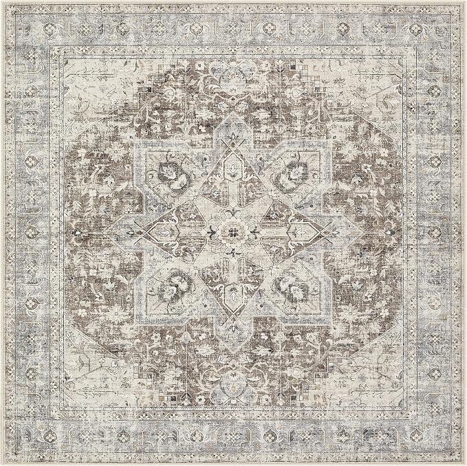 Tortania 8' Square Area Rug Living Room Rugs - Image 9