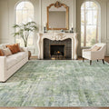 Soalmost Area Rug 10x12 Vintage Washable Living Room Large Carpet Non Slip by Soalmost