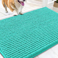 OLANLY Dog Door Mat for Muddy Paws 30x20, Ultra Absorbent Chenille Mud Doormat by OLANLY