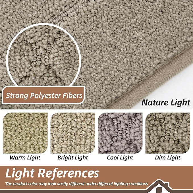 BEQHAUSE Dirt Trapper Door Mat 36" x 60", Doormat Non-Slip Entryway Rugs - Image 7