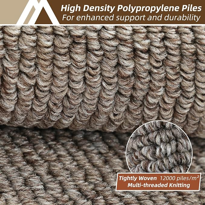 COSY HOMEER Kitchen Rugs Non-Slip 20x30/20x48 Inch Thick Polypropylene Standing - Image 2