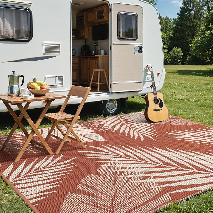GENIMO Outdoor Rug 8' x 10' Waterproof - Image 3