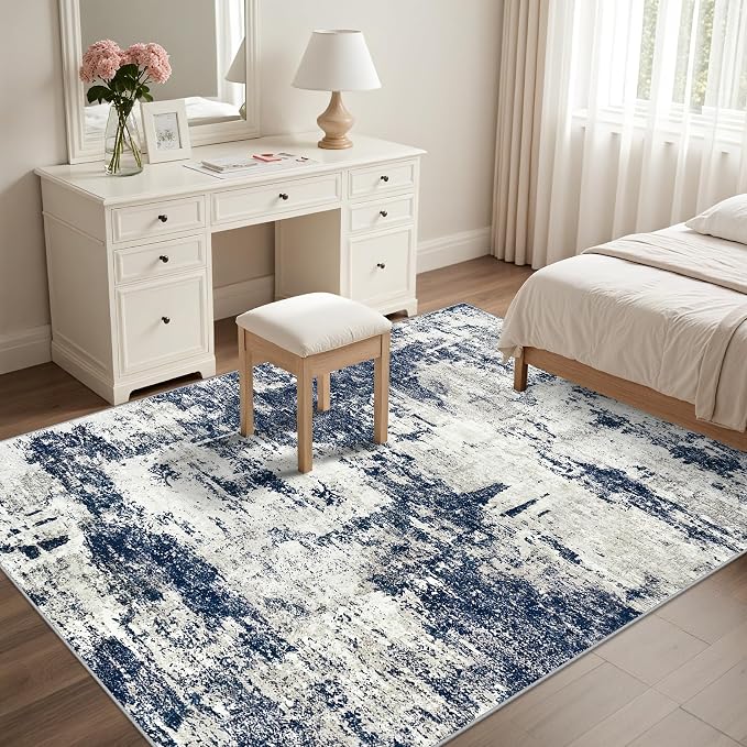 Washable Rug 6x9 Area Rugs: Soft Large Living Room Rug - Image 4