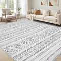 cotiled 10x12 Area Rugs Living Room Rug: Washable Boho Rugs by COTILED