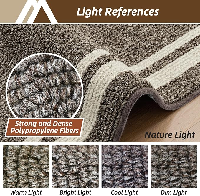 COSY HOMEER Kitchen Rugs Non-Slip 24x35/24x60 Inch Thick Polypropylene Standing - Image 9