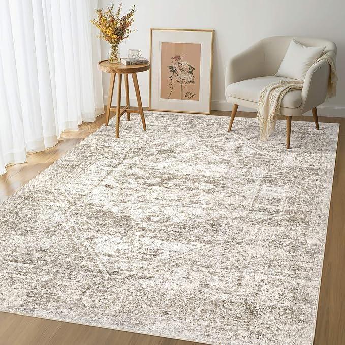 Vintage Living Room Area Rug 9x12 - Image 9