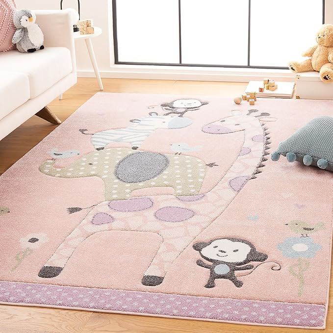 SAFAVIEH Carousel Kids Collection Area Rug by Unknown