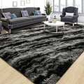 Tepook Soft Fluffy Rugs for Living Room, 5x8 Shaggy Area Rug for Bedroom by Tepook