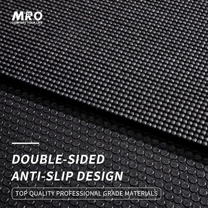 MRO Extra Large Yoga Mat, Soft for Women and Men Fitness, stretching - Image 6