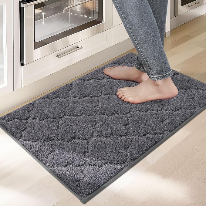 COSY HOMEER Kitchen Rugs Washable Non Slip Kitchen Mats by COSYHOMEER