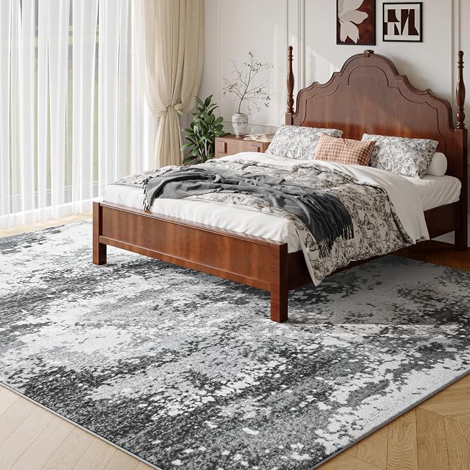 Washable Rug 9x12 Area Rugs for Living Room Bedroom Carpet, Dining Room Table - Image 3