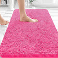 OLANLY Bathroom Rugs 30x18, Extra Soft Absorbent Chenille Bath Rugs, Rubber by OLANLY
