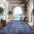 Garvee Outdoor Rugs 9' x 12’ Waterproof Reversible Mats, Large Area Plastic by Garvee