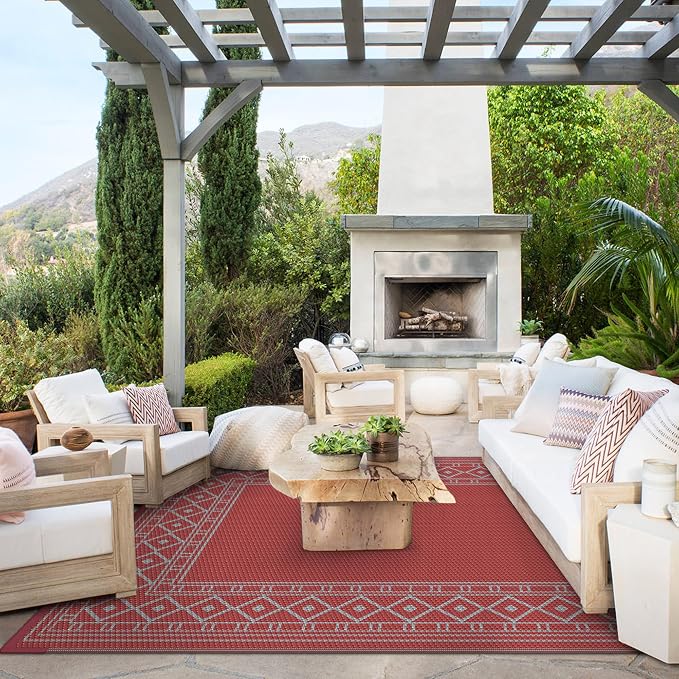 GENIMO Outdoor Rug Waterproof 6'x9' - Image 2