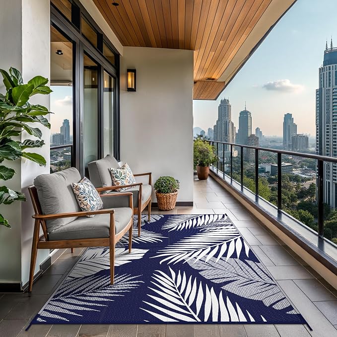 GENIMO Outdoor Rug 5' x 8' Waterproof - Image 4