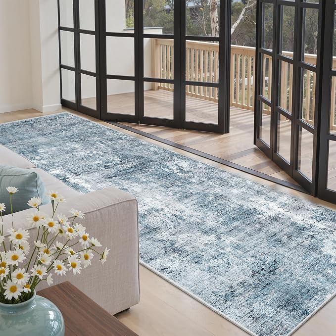 Soalmost Runner Rug 3x8 Washable Non-Slip Hallway Runner Rugs - Image 3