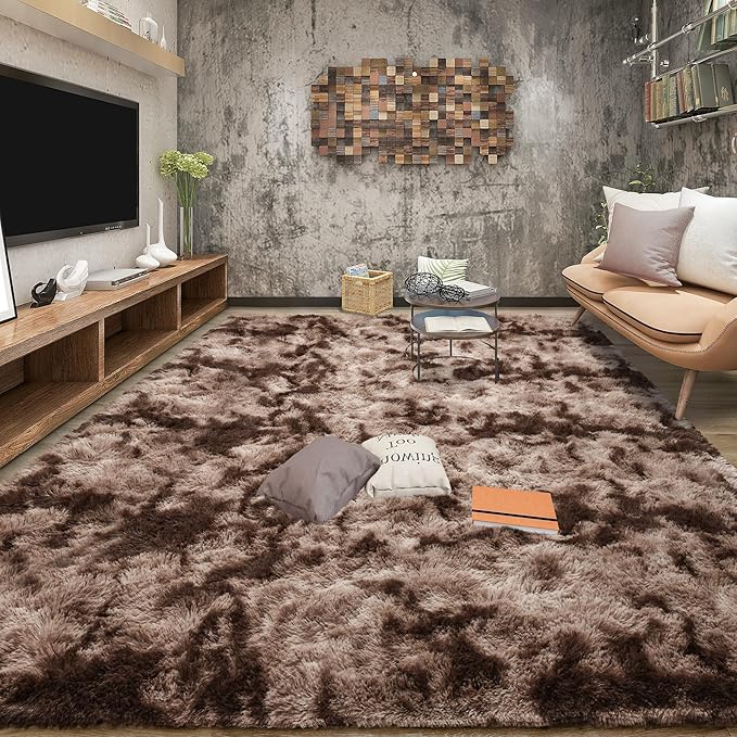 Tepook Area Rugs 9x12 for Living Room, Super Soft Fluffy Rugs for Bedroom by Tepook