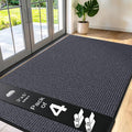 4 Pack Grey Commercial Door Mat 3'x5' Heavy Duty Industrial Floor Mat by Unknown