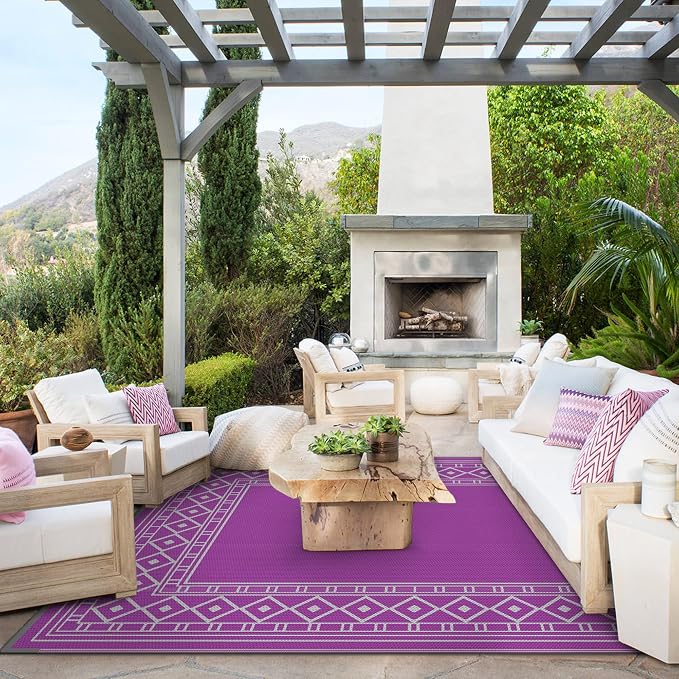 GENIMO Outdoor Rug Waterproof 6'x9' - Image 2