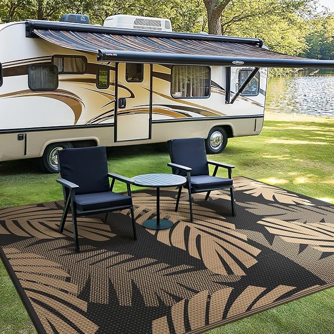 GENIMO Waterproof Outdoor Rug 9' x 12' - Image 2