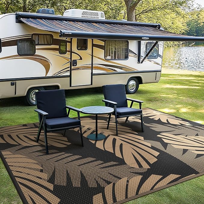 GENIMO Waterproof Outdoor Rug 5' x 8' - Image 2