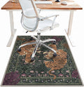 36"x60" Office Chair Mat for Hardwood Tile Floor, Under Desk Carpet Protector by BESBLEE