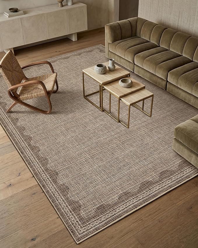 GarveeHome Washable Rugs 5x7 Rug by GarveeHome