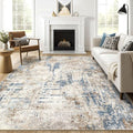 7x10 Area Rug Living Room: Washable Large Abstract Modern Soft Rugs Stain by LOONGRUG