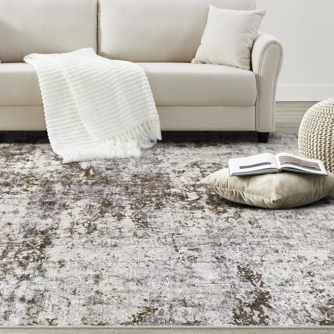 DMOYEST 10x14 Area Rug for Living Room, Washable & Non Slip Large Indoor Carpet - Image 9