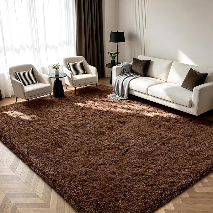9X12 Large Area Rugs for Living Room Bedroom, Big Shag Rug for Bedroom Dorm - Image 5
